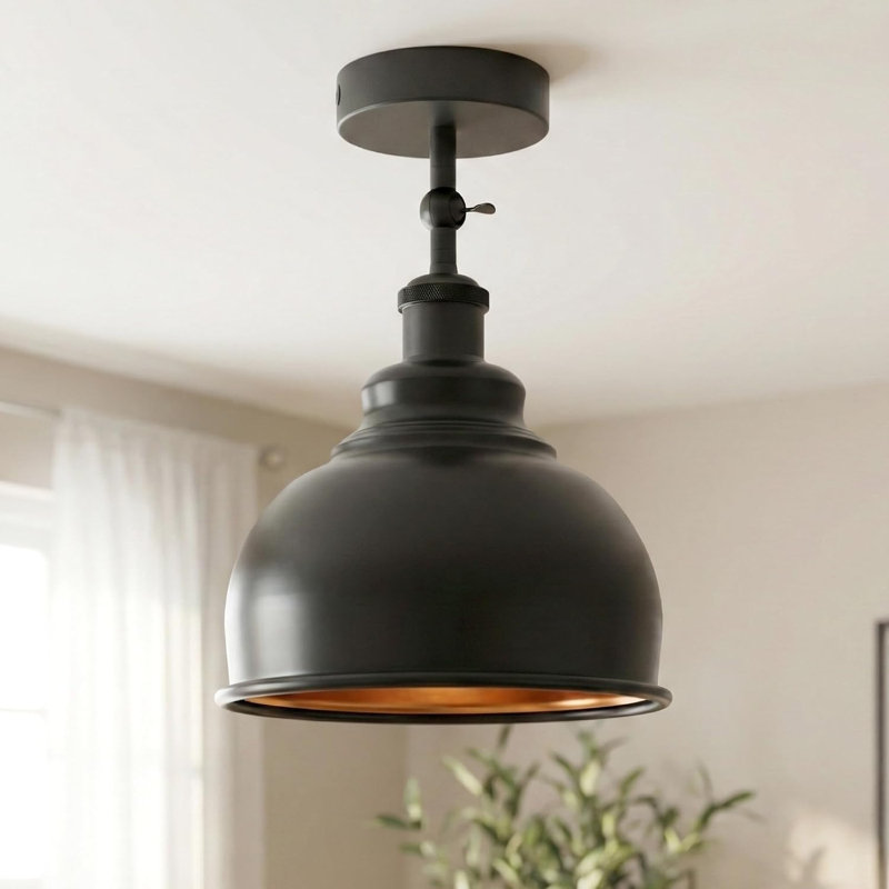 Semi Flush Mount, Bell 21cm