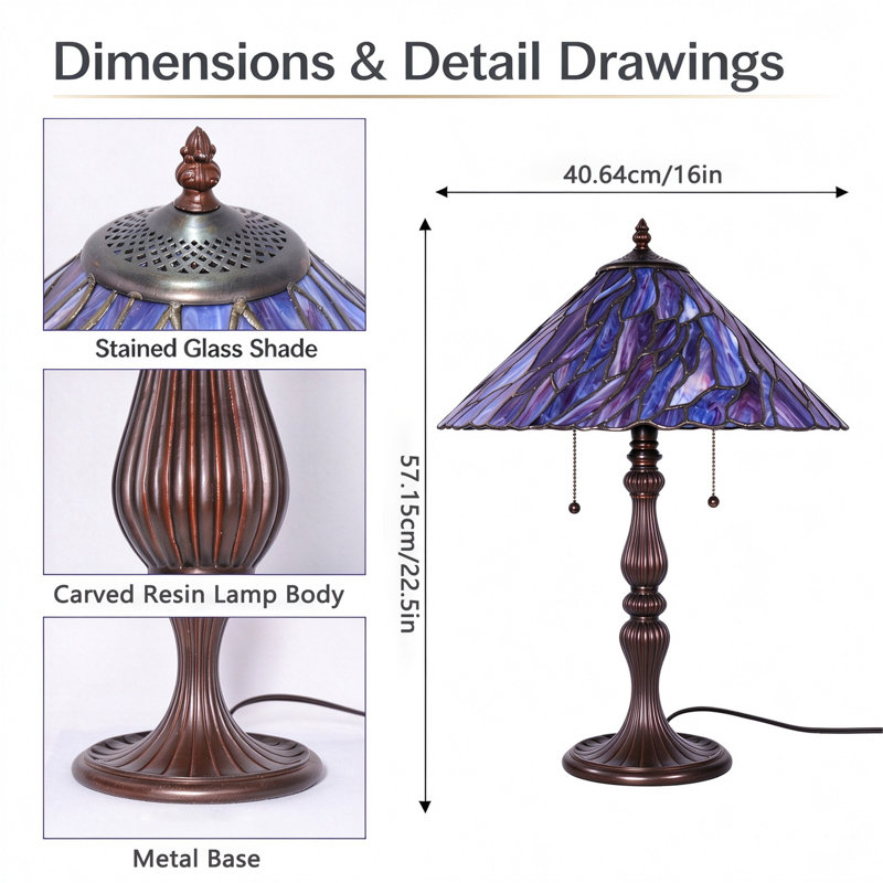 Resin Standard Table Lamp