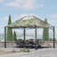 Paraguay L 10 pi. D Pavillon de jardin en acier