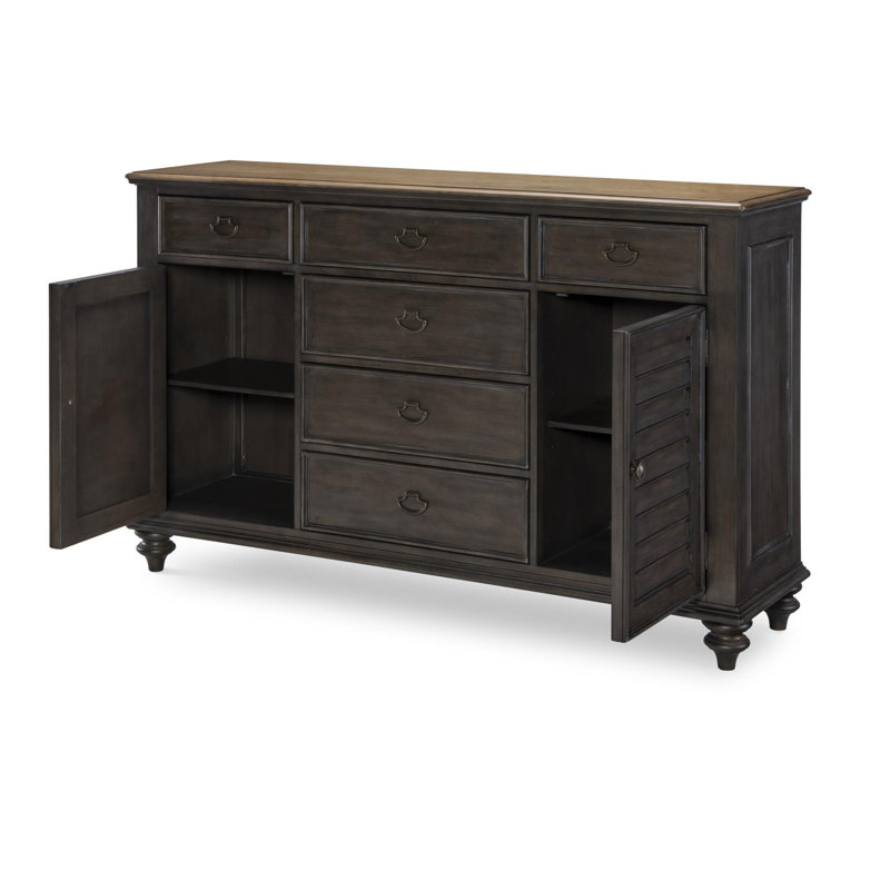 Kingston 68'' W 6 - Drawer Dresser, Brown