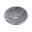 Lavabo vasque de salle de bain en marbre naturel de Carrare gris-123626444