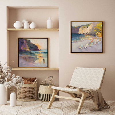" Nocturne Sunset Soiree " by Azure Artisanal Studio 2 - Pieces