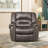6- Piece Classic Soft Faux Leather Reclining Living Room Set-101798211