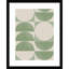 «Applecroft Mid Century Modern 01» par le studio d'art mural MIUUS, reproduction d'art encadrée-759392766-759392753