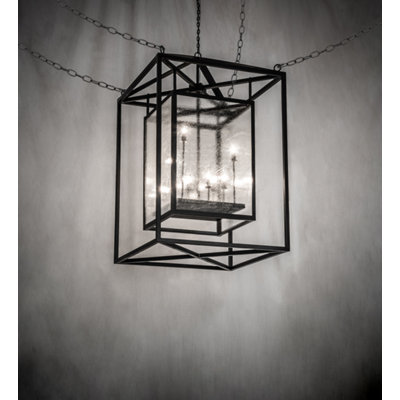 8 - Light Square / Rectangle Chandelier