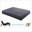 Matelas pour matelas pleine grandeur en mousse viscoélastique imprégnée de gel | Mousse et ressort | Gris foncé