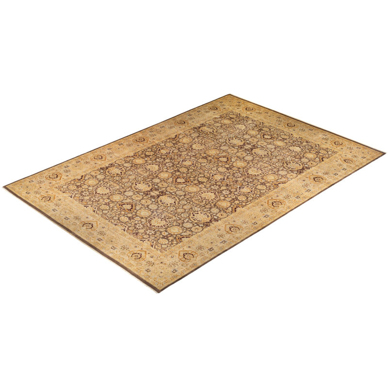 Classic One-of-a-Kind 12' 4" X 17' 10" Hand Knotted Area Rug