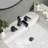 FURUISI Widespread 2-handle Bathroom Faucet With Drain Assembly-114243800