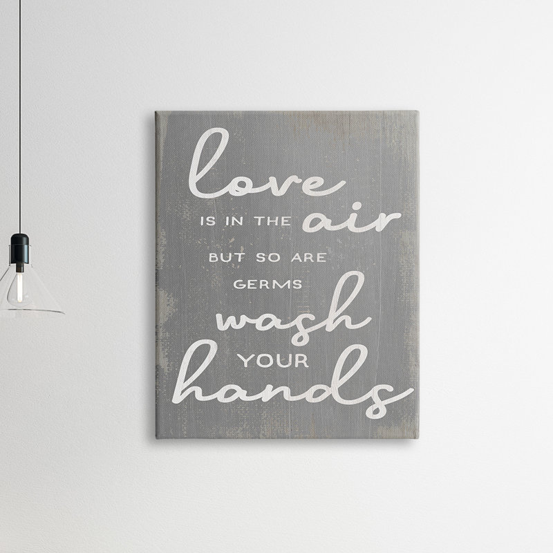 Art textuel sur toile tendue, H 15 po x l 10 po, Plaque en bois