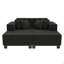 Canapé-lit rembourré avec 4 coussins Modern-364065948