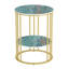 Table de bout Oshrit d'une hauteur de 24,25 po