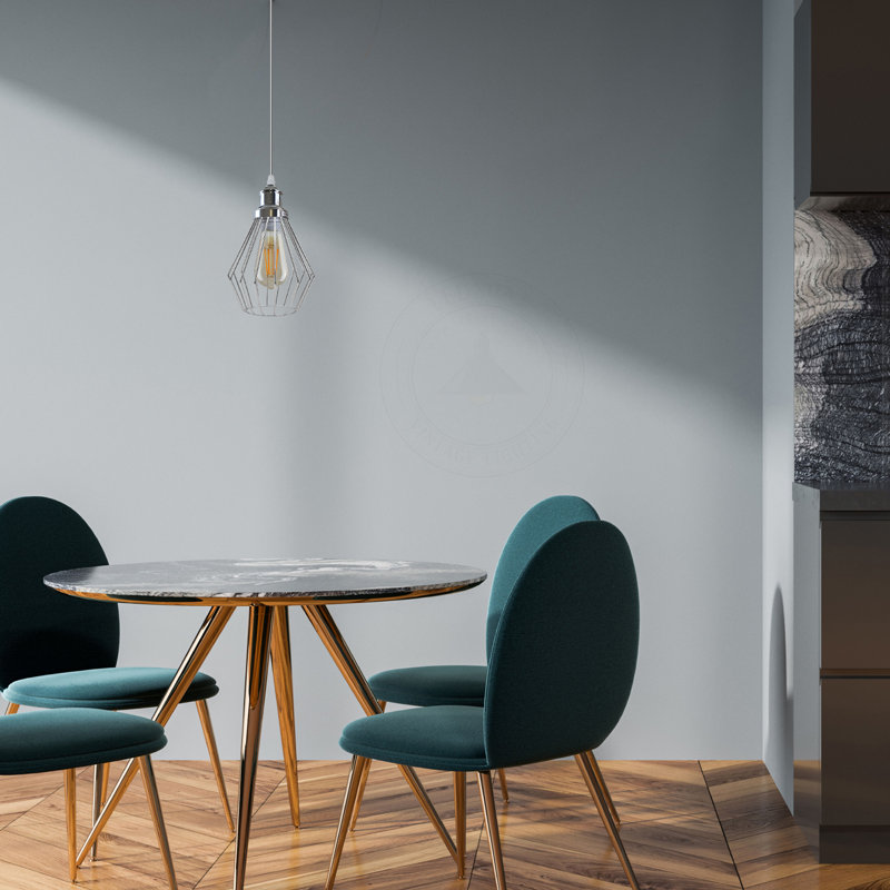 Hardoby 1 - Light Chrome Single Pendant
