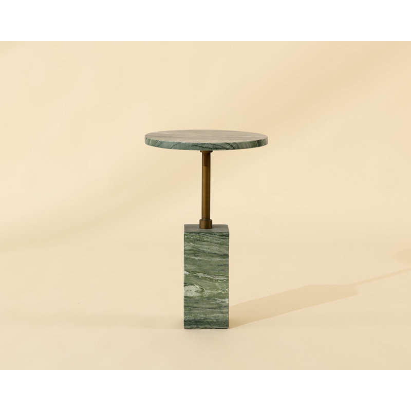Mizani Outdoor Round Side Table, Green