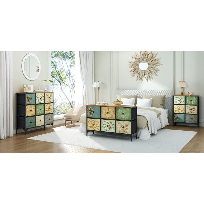 Bedroom Set, 6 Drawer Dresser, 9 Drawer Dresser, TV Stand, Luxury Chest Of Drawers For Bedroom