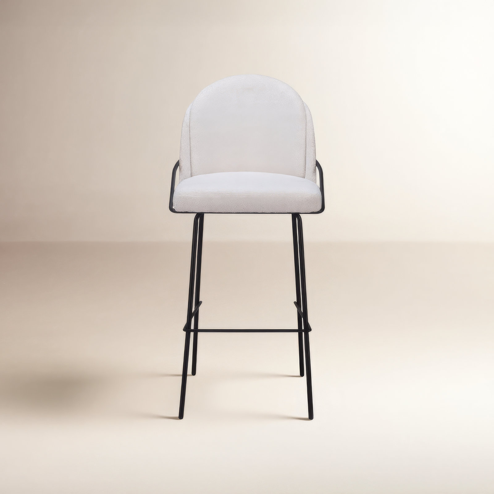 Aleashia Bar and Counter Stool, White, Bar Stool (30.3" Seat Height)