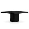 Square Glass Dining Table