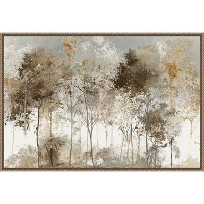 «Black Forest», reproduction d'art sur toile encadrée