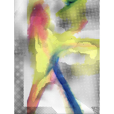 Dot Dot Dot Print by Larry Laslo
