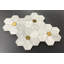 MFL Flowers Pattern Marble & Metal Novelty Mosaic Wall and Floor Tile
