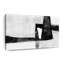 «White to Black Abstract III», reproduction sur toile tendue-1563574992