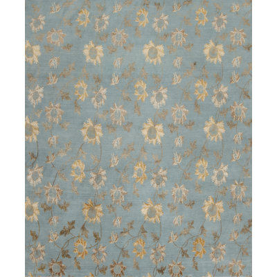Modern Tibet Hand Knotted Floral Indoor Rug