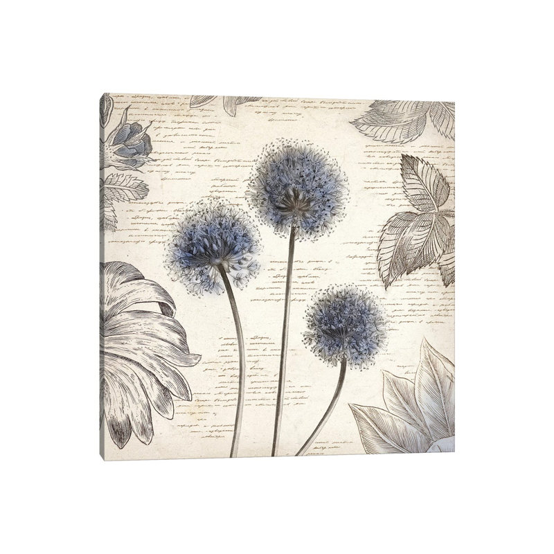Blushing Blue I by Aimee Wilson - Wrapped Canvas Print, 30.48 cm H x 30.48 cm W