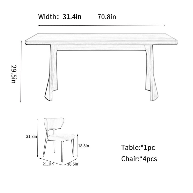 Leist, 29.5"H x 70.8"L x 31.4"W