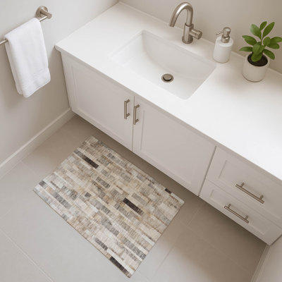 Premium Machine Washable Marasco AMF1630 Stripes Rug