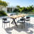 Round Modern Upholstered Kitchen Chairs