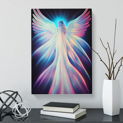 Angel Airbrush - Wrapped Canvas Print