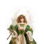 18'' Handmade Fabric Lighted Tree Topper-40153077