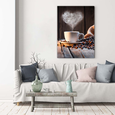 Cup Of Coffee - Wrapped Canvas Print