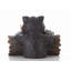  Bear with "Gone Fishing" Sign Statue
