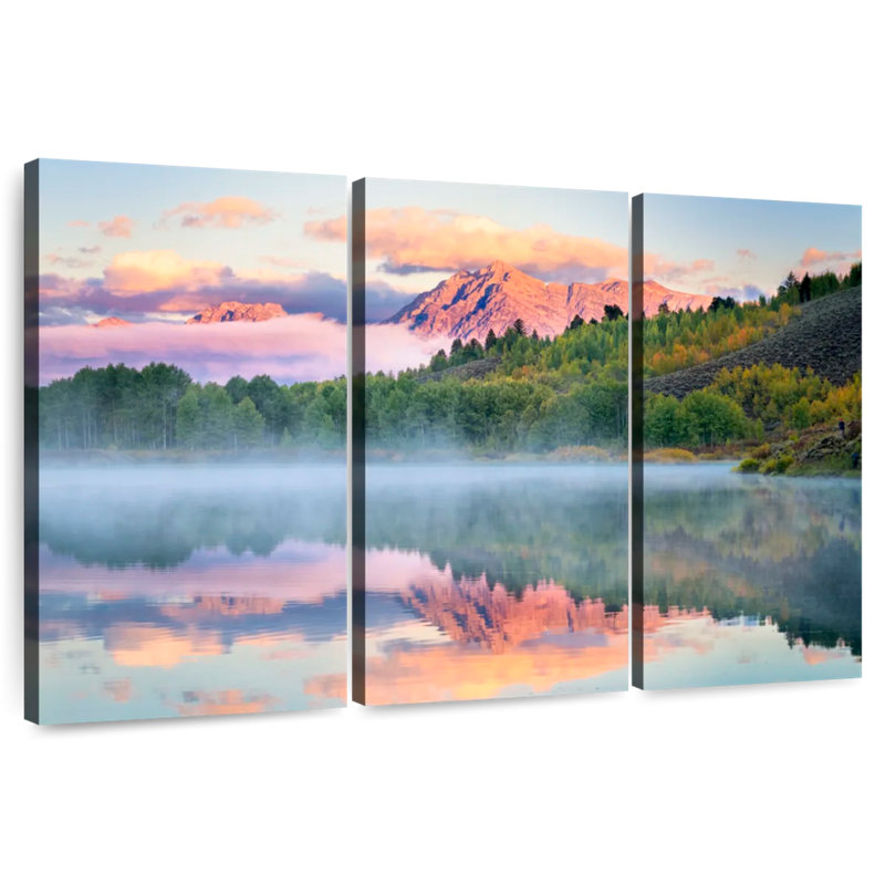 Alvord Snake River Grand Teton, H 24 po x l 38 po