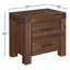 Table de chevet 2 tiroirs Kaicey-666230028