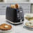 West Bend 2-Slice Toaster, in Black