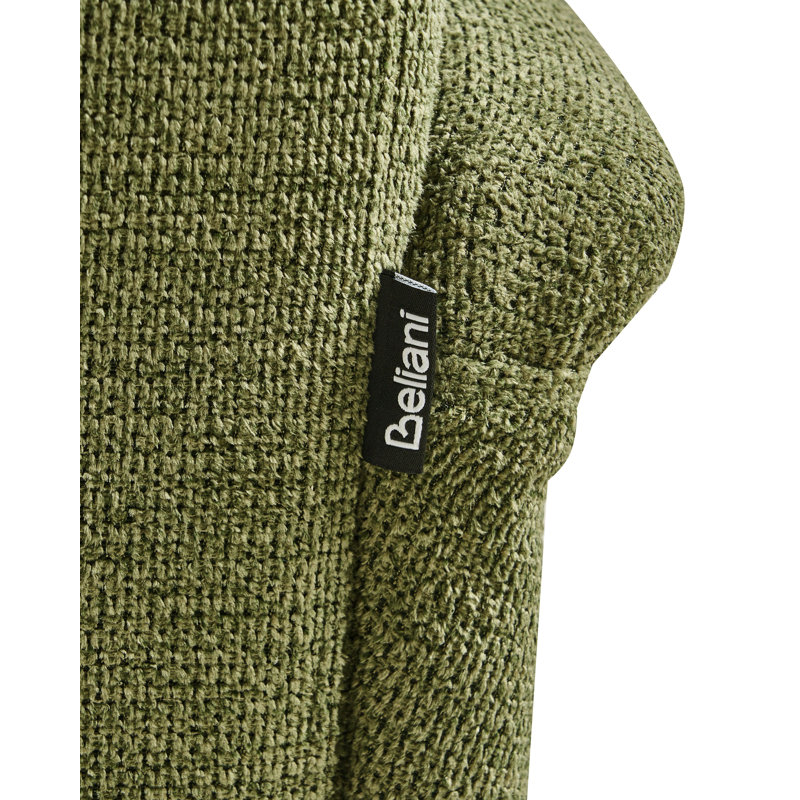 PLASSEN Upholstered Armchair, Green