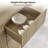 54.7'' W Modern 2-Door And 3-Drawer Fluted Sideboard With Adjustable Shelves-14616922-25929591