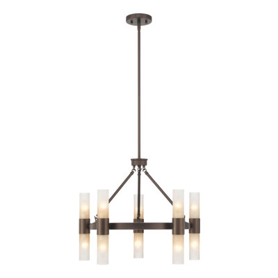 Lustre à 10 lumières Lyssna Cirkel