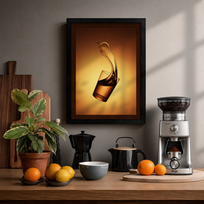 Liquid In Motion Modern - Print