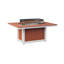 Berlin Gardens Donoma Rectangular Fire Pit Table-680707611-680708585