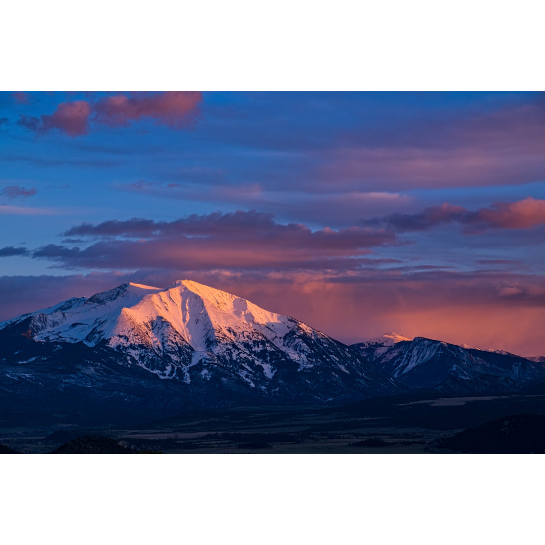 Berg Sopris - Leinwandbild