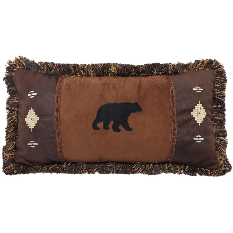 Coussin ours et diamants