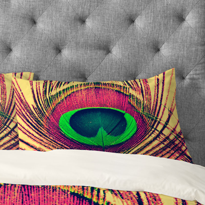 Peacock 2 Pillowcase, King