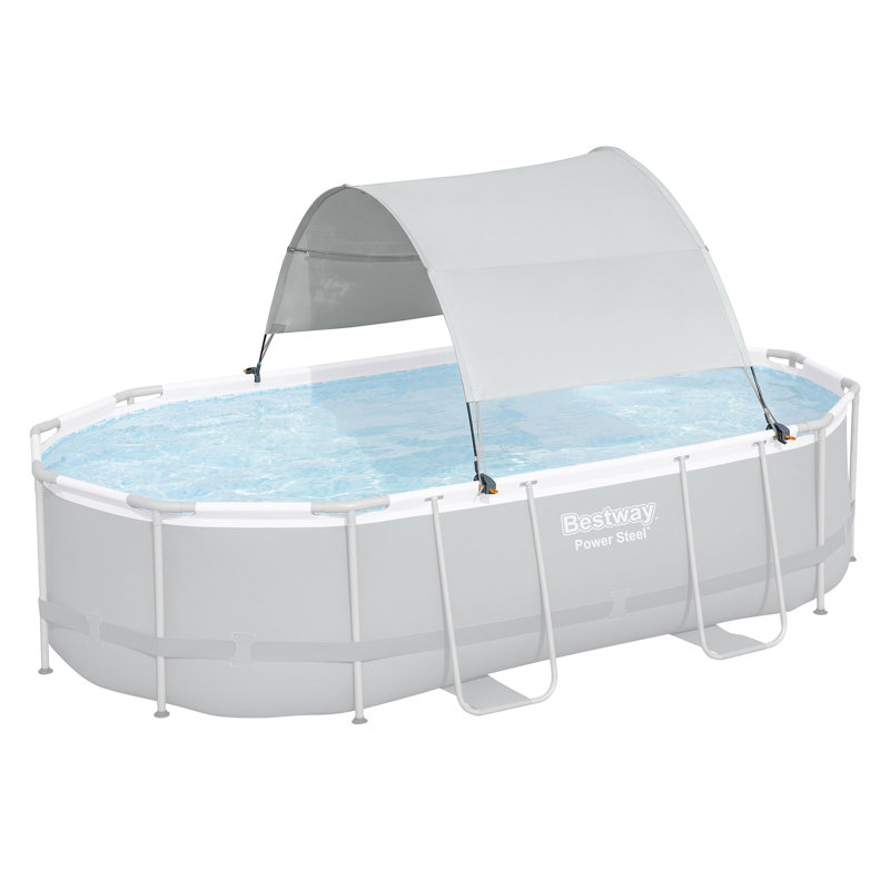 Bestway Flowclear UPF 40+ Canopy For 6' To 11' Wide Rectangular Or Oval Pools
