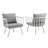 Riverside Outdoor Patio Aluminum Armchair-377258410