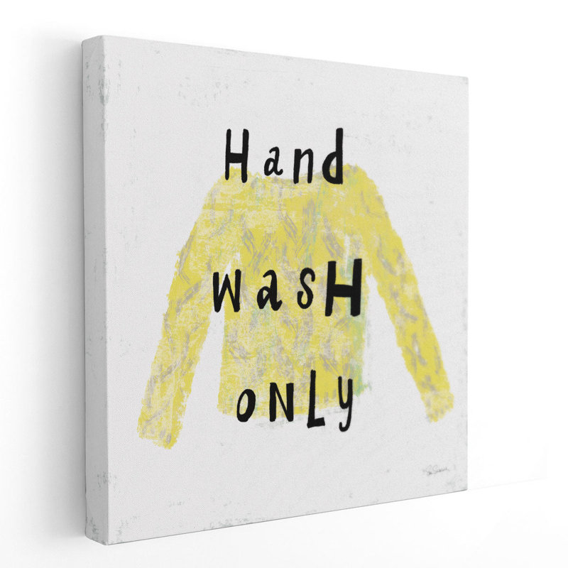 Laundry Rules IV - reproduction d'art sur toile, H 16 po x l 16 po