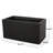 35''L Outdoor Planter - Lightweight Concrete, & Stylish, Enhances Patio Garden, Black, Ready To Deploy Structure, Transforms Backyard, No Assembly Needed