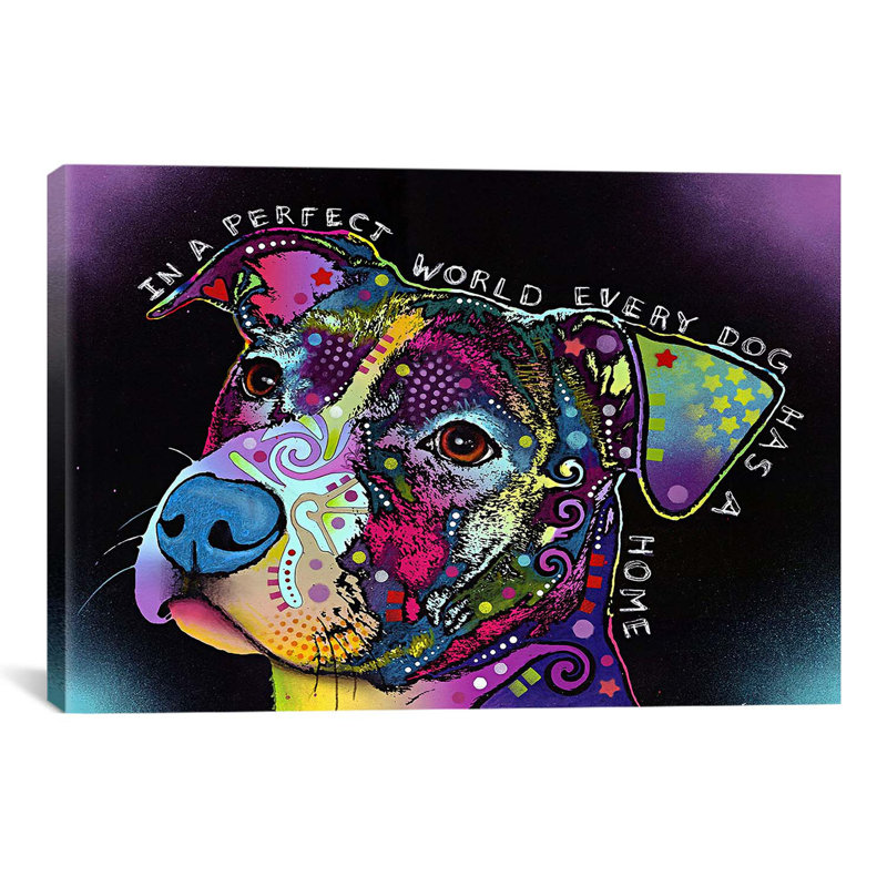 «In a Perfect World», impression sur toile, H 40 po x l 60 po x P 1,5 po