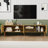 Media Console (Brown Oak)